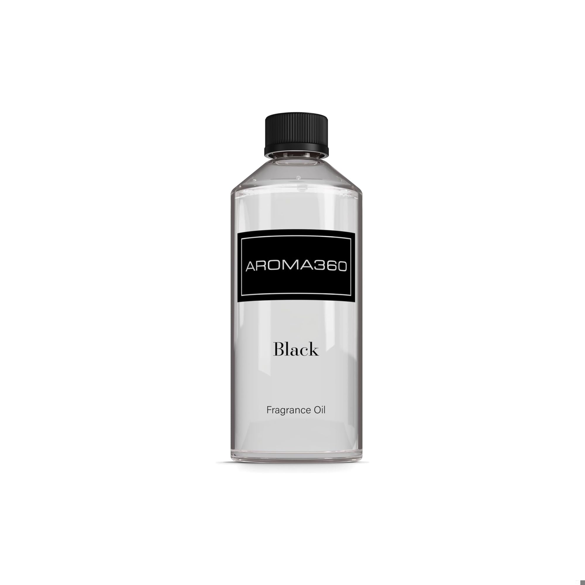 Aroma360 diffuseur noir — bouteille d’huile pour une ambiance durable et raffinée.