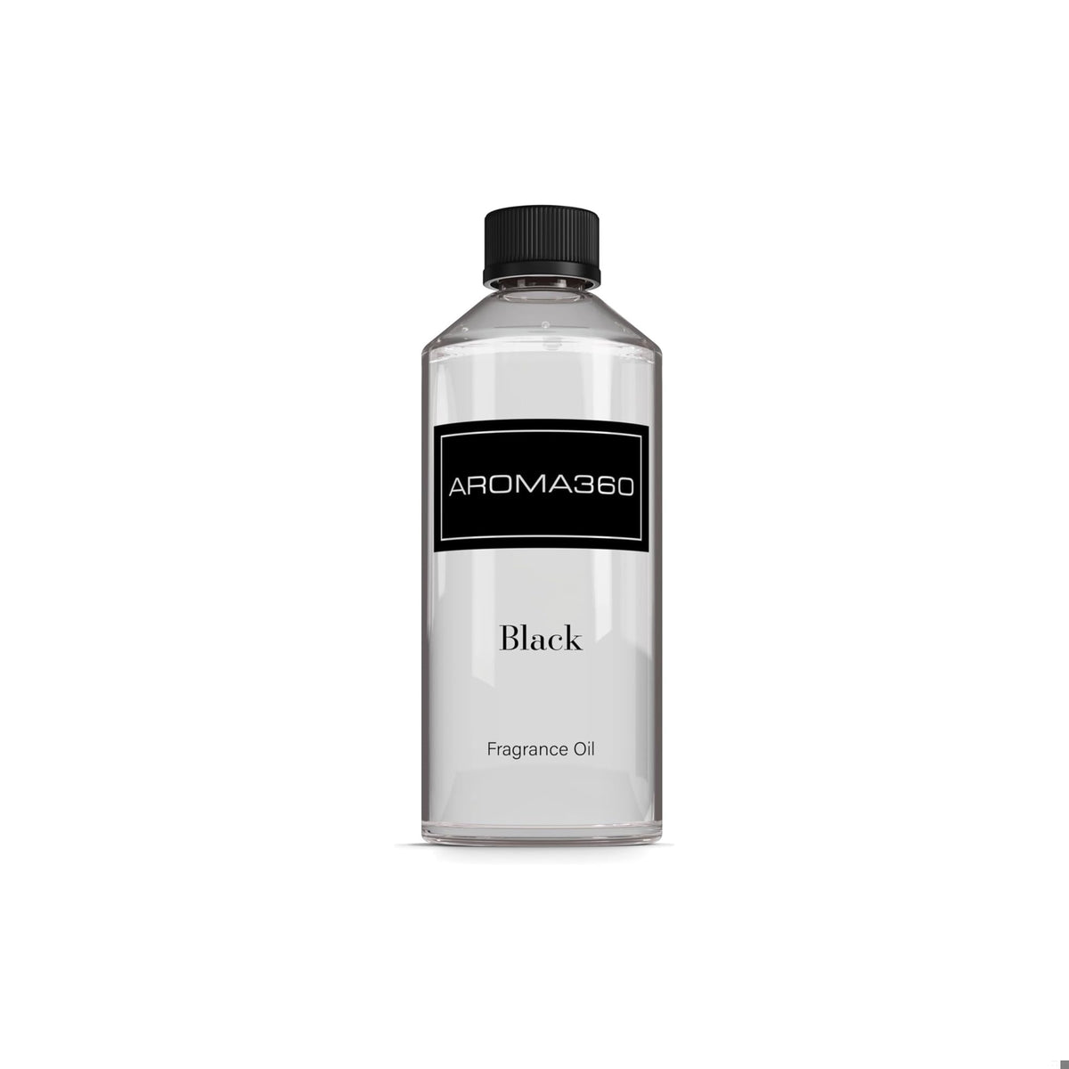 Aroma360 diffuseur noir — bouteille d’huile pour une ambiance durable et raffinée.