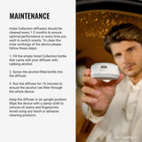 Aroma360 compact et portable, idéal aussi pour hôtel ou bureau mobile.