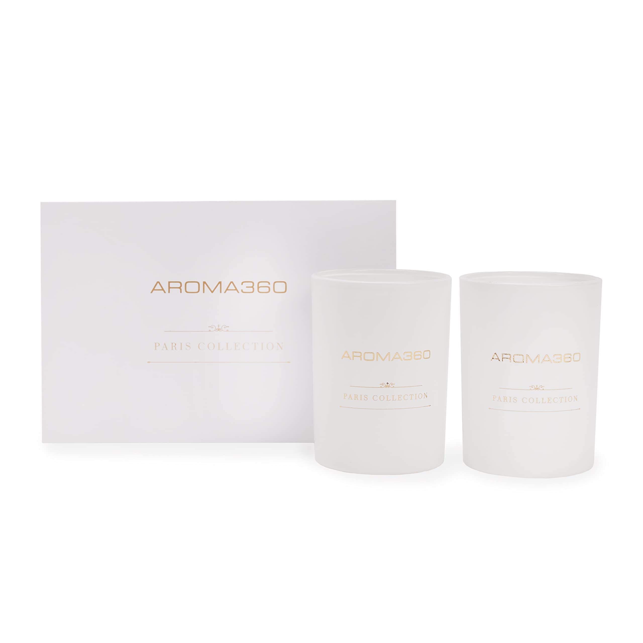 Aroma360 Dream On - Bougie-ensemble Paris Collection: ambiance apaisante et parfum durable.