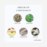 Aroma360 Dream On - Bougie-ensemble Paris Collection: formule vegan et sans parabènes pour un usage sûr.