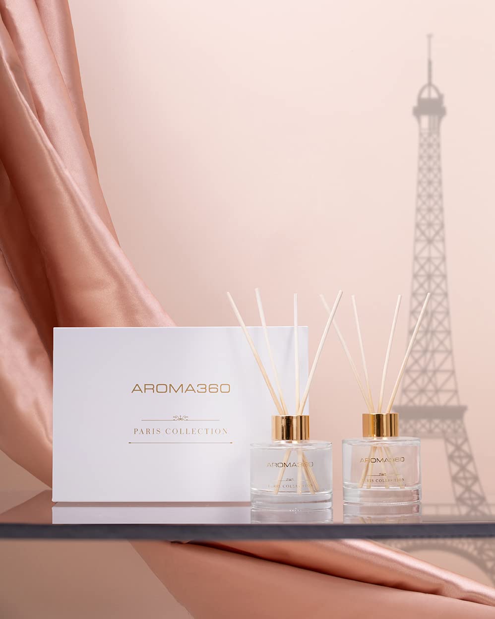 Aroma360 Dream On Paris diffuseur-batons-pack rafraîchit chaque pièce.