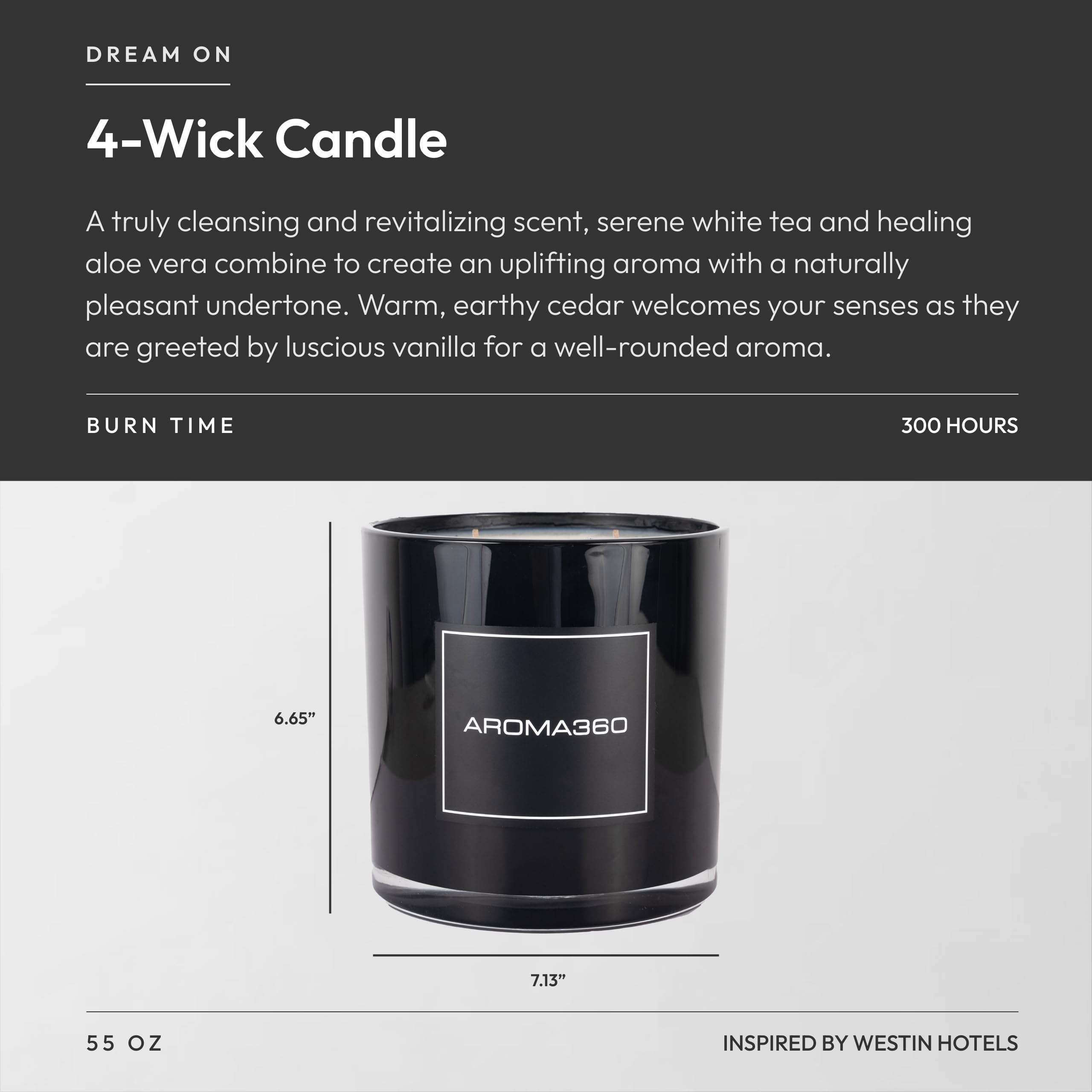 Aroma360 Dream On — Vase en céramique réutilisable, esthétique élégante et durable.