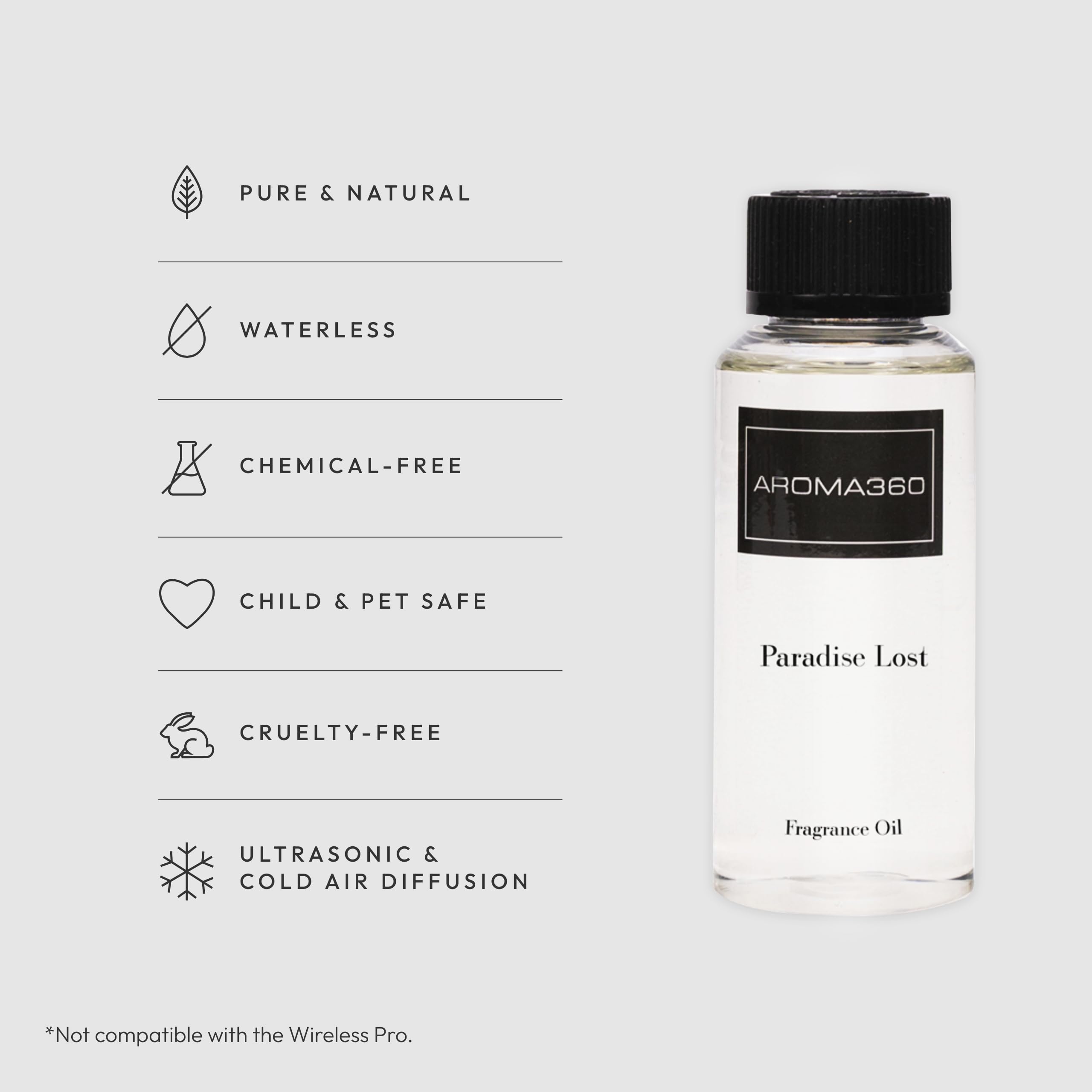 Aroma360 huile-diffuseur paradis-perdu framboise : parfum fruité qui réveille la cuisine