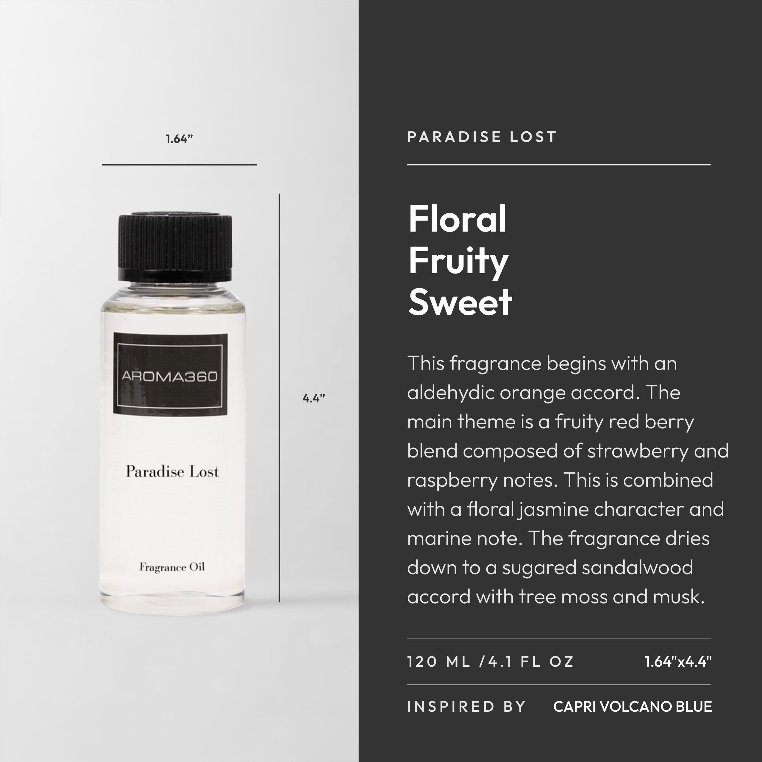 Aroma360 huile-diffuseur paradis-perdu marine : note marine apaisante pour votre espace de travail