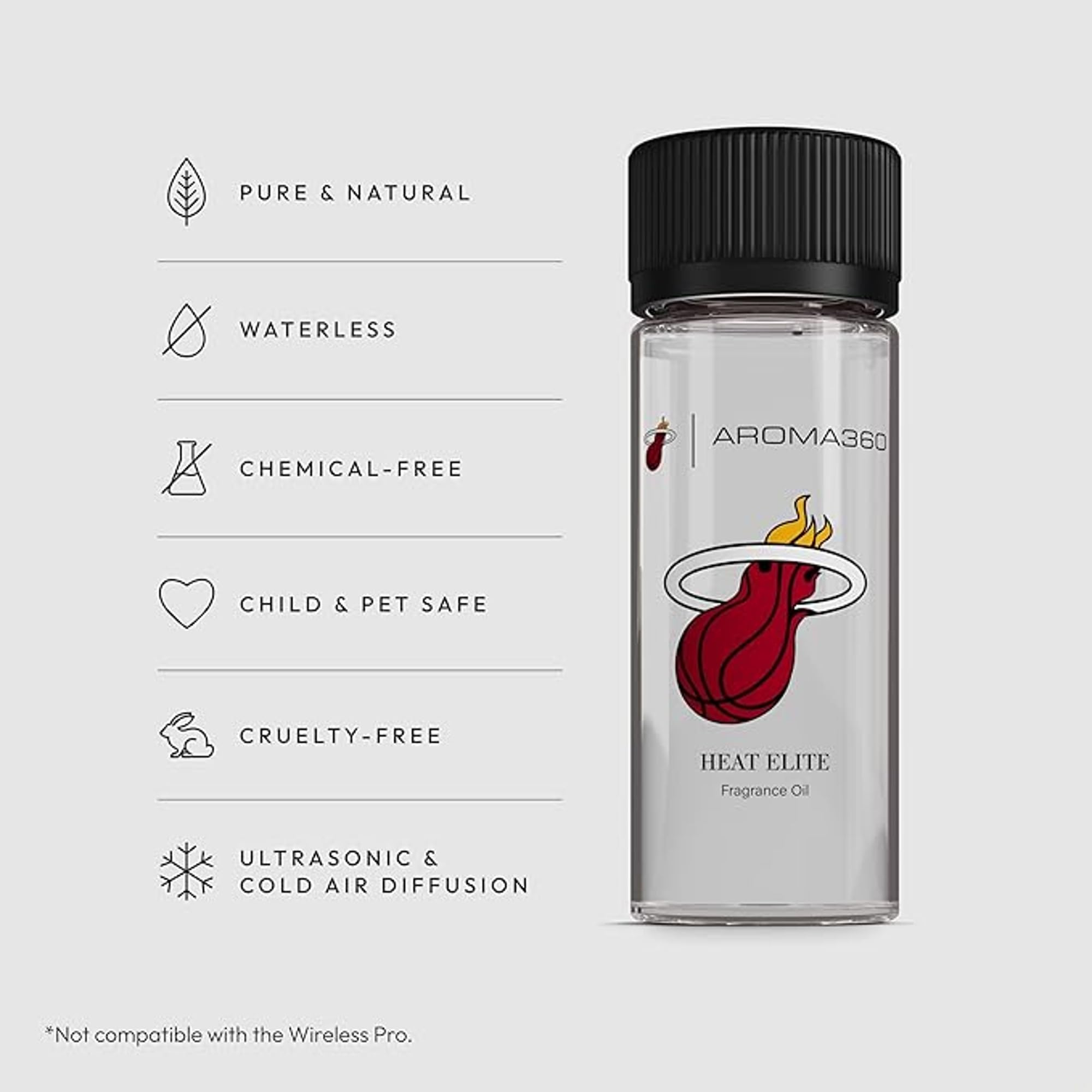 Aroma360 huile parfum miami-chaleur diffuseur: diffusion continue et élégante