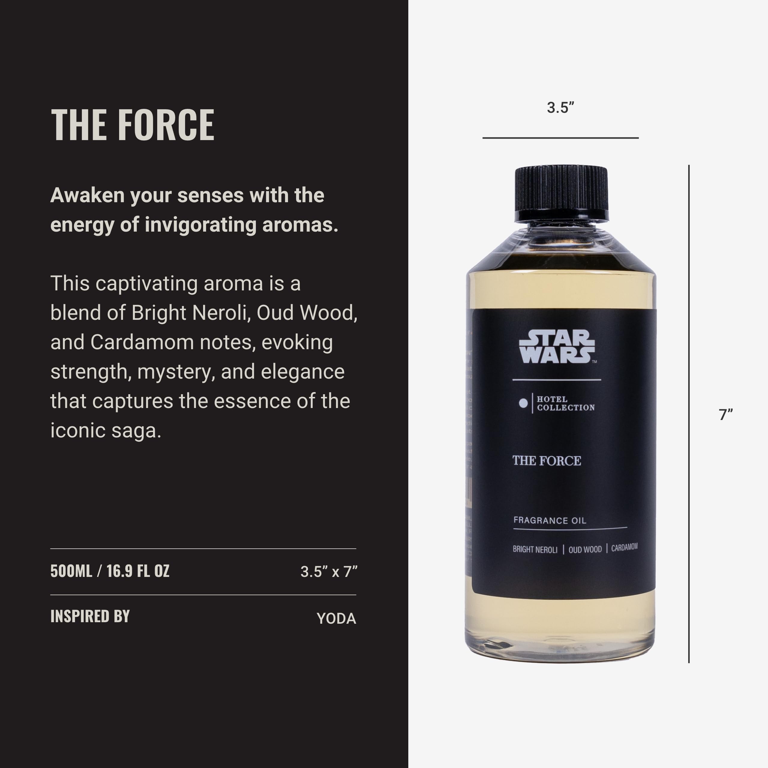 Aroma360 La Force brume diffuseur 500 ml, diffusion homogène dans la pièce