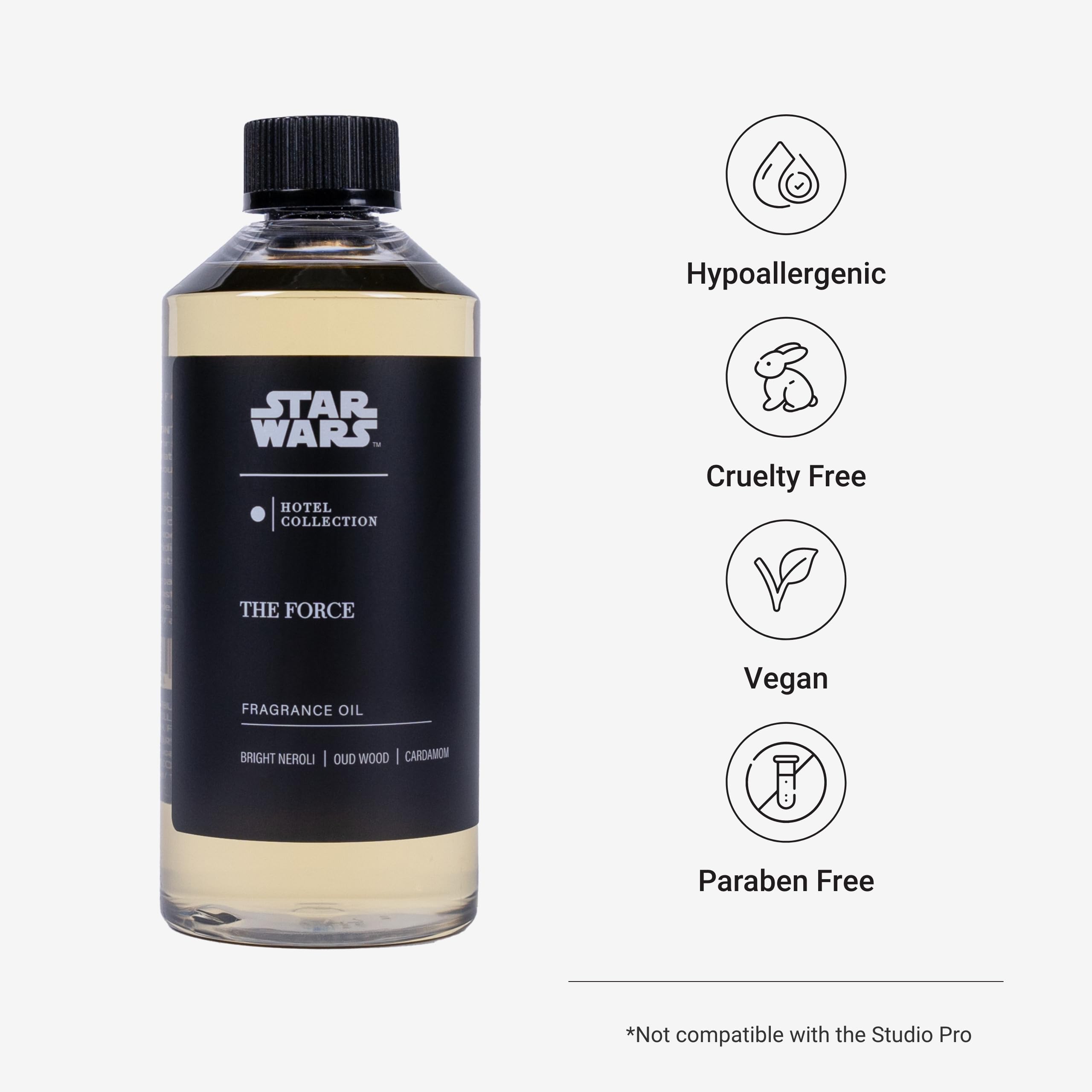 Aroma360 La Force huile 50 ml en bouteille, format pratique pour voyages
