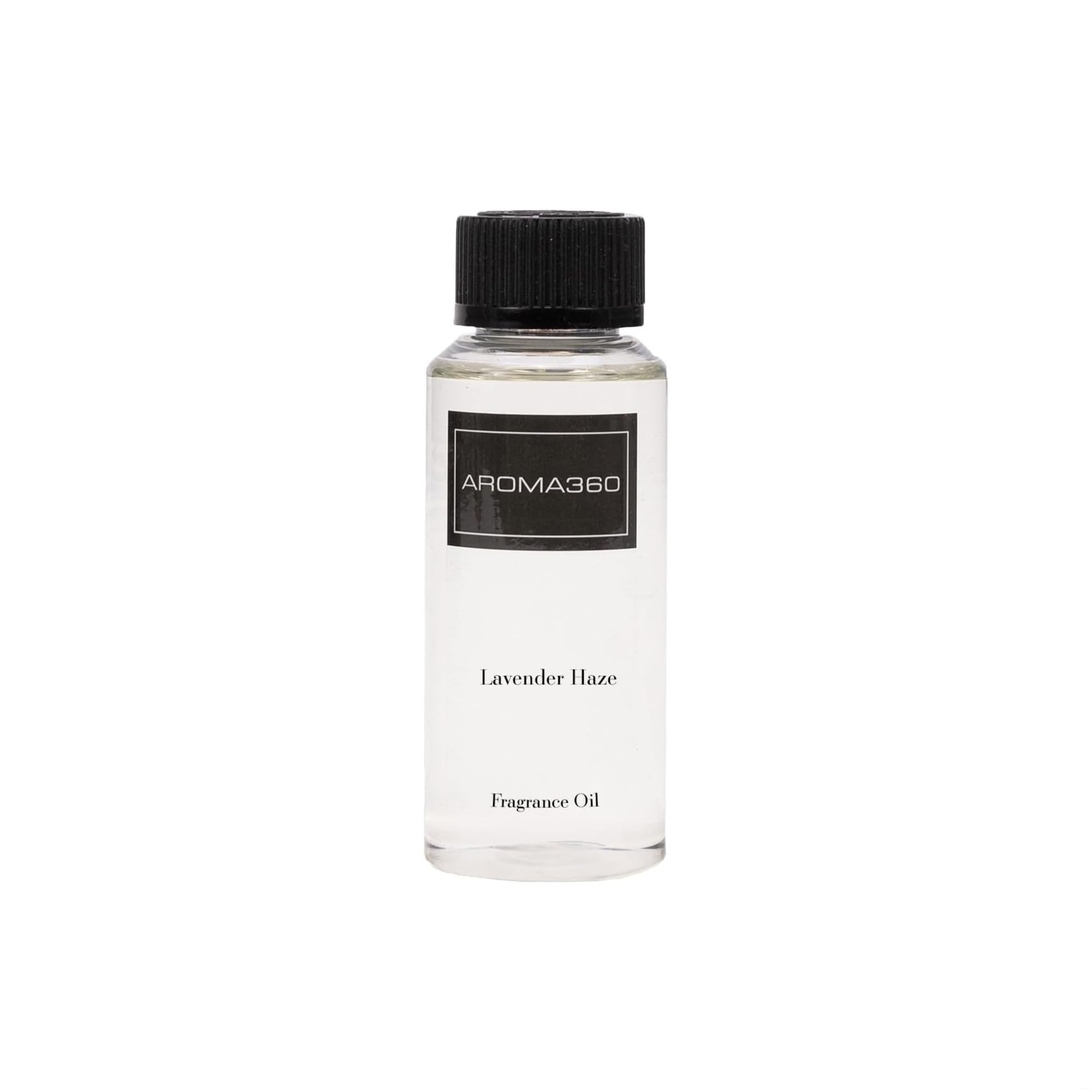 Aroma360 Lavender Haze, bouteille huile aromathérapie pour diffusion relaxante et ambiance estivale.