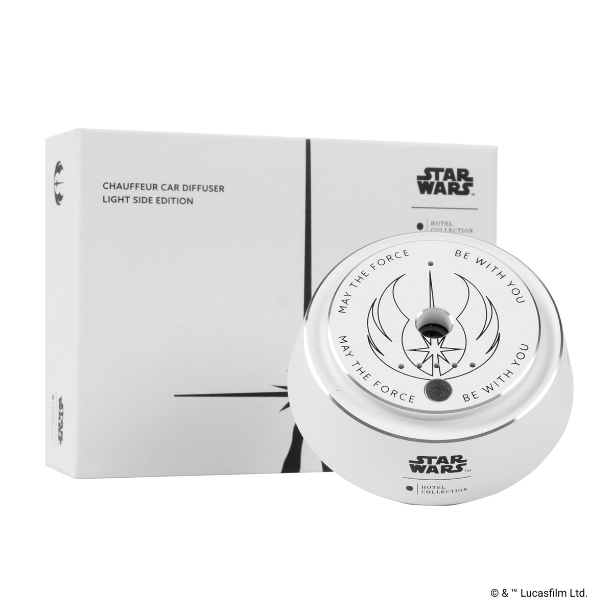 Aroma360 Light Side diffuseur voiture compact crée une ambiance sereine pendant vos trajets.