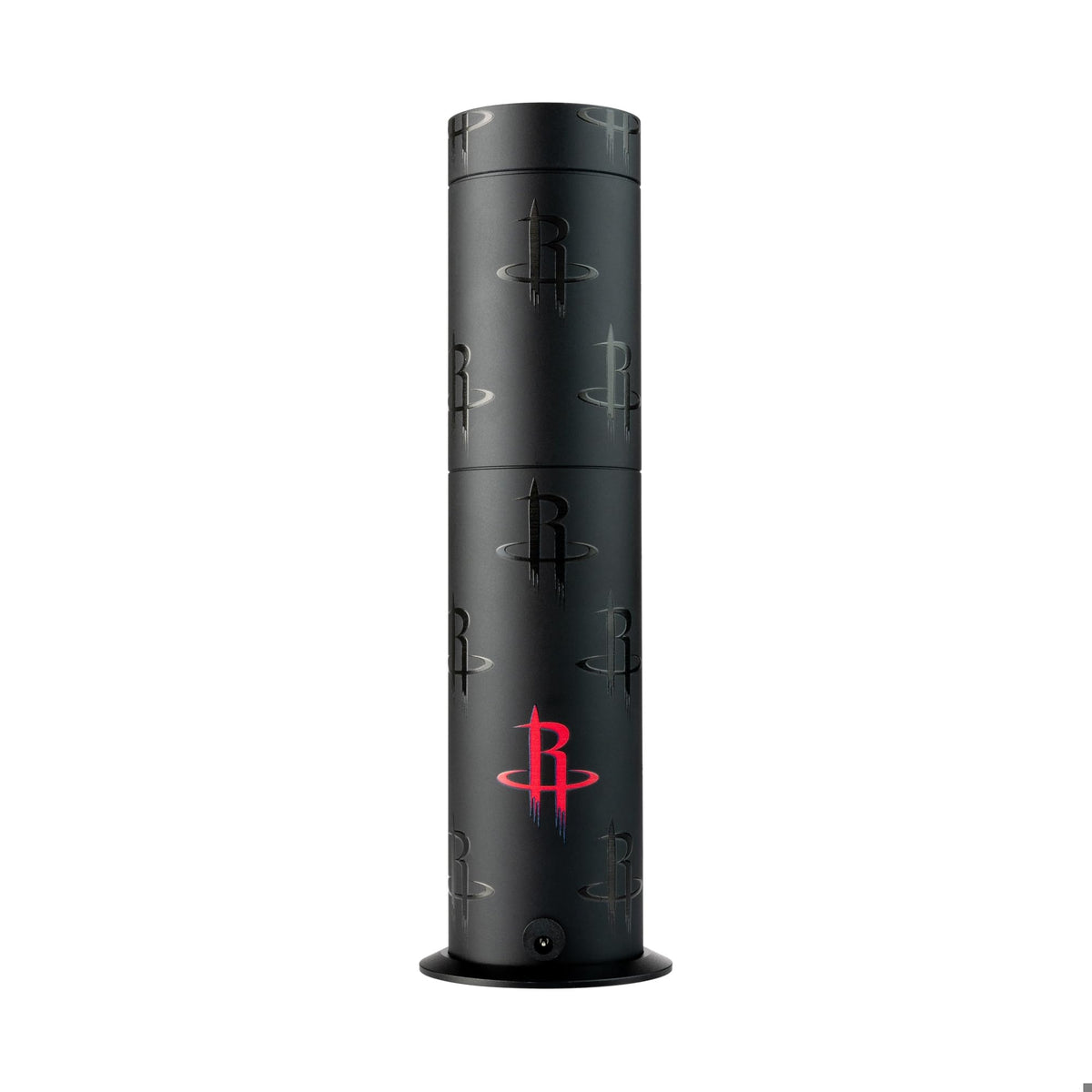 Diffuseur Aroma360 NBA Houston Rockets montrant compatibilité Pro Pod pour diffusion longue durée.