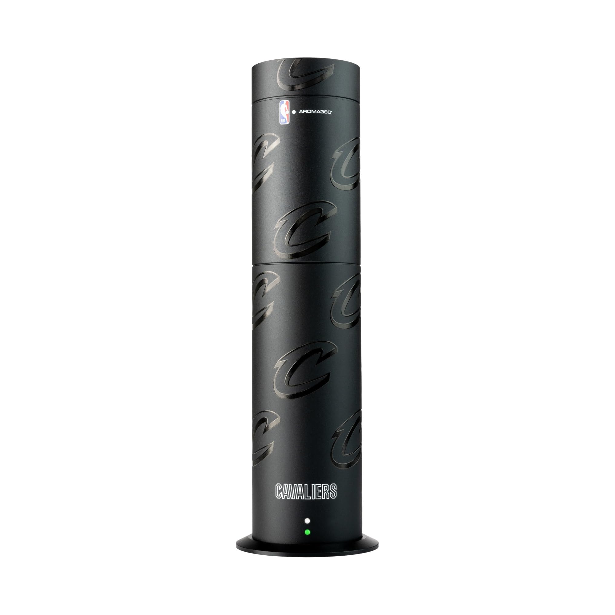 Aroma360 NBA Cavaliers - logo Cavaliers sur diffuseur Mini Pro pour ambiance premium.