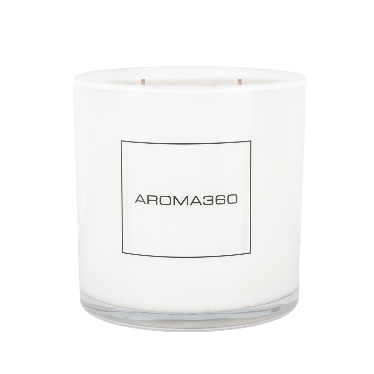Aroma360 Bougie Novembre Pluie en céramique, parfum agrumes élégant et longue durée.