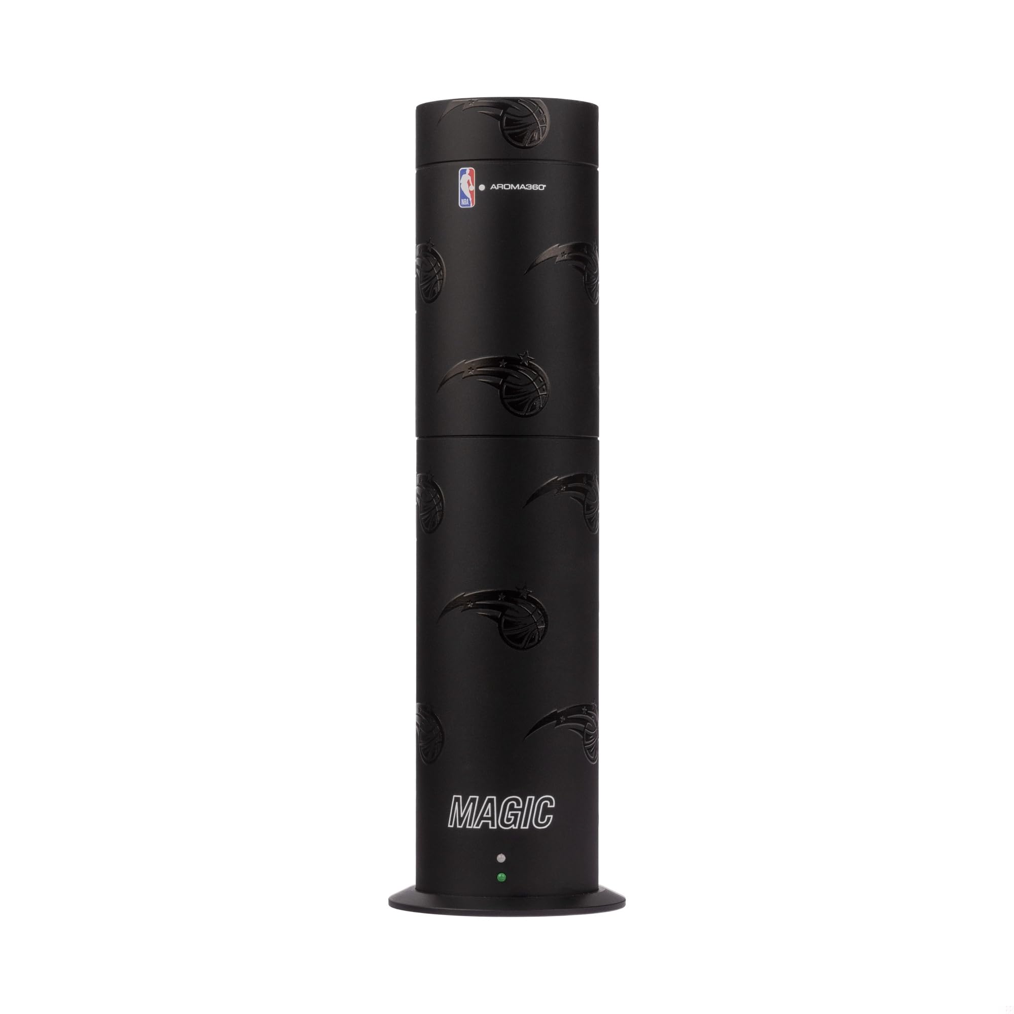 Logo Orlando Magic sur le diffuseur Aroma360, esprit d'équipe pour une ambiance motivante.