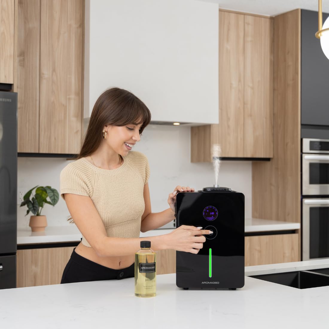 Paradis Perdu – diffuseur Aroma360 prolonge l’ambiance dans chaque pièce.