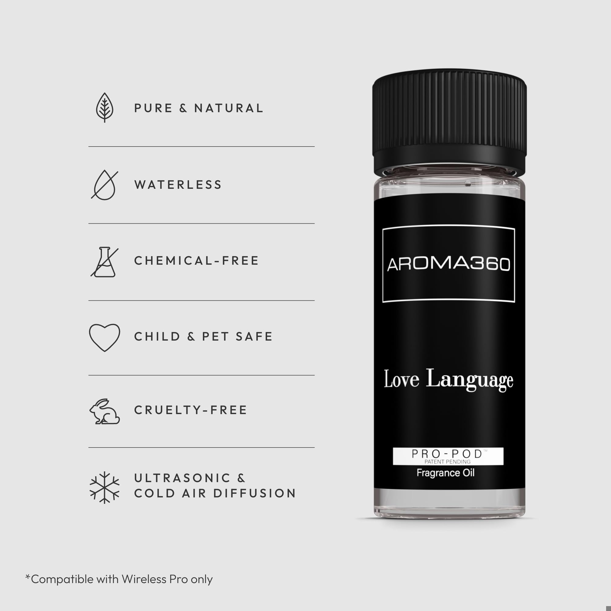 Note agave du Aroma360 Pro Pod pour atmosphère douce