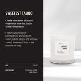 Sweetest Taboo Aroma360 notes citron-crème pour une ambiance fraîche