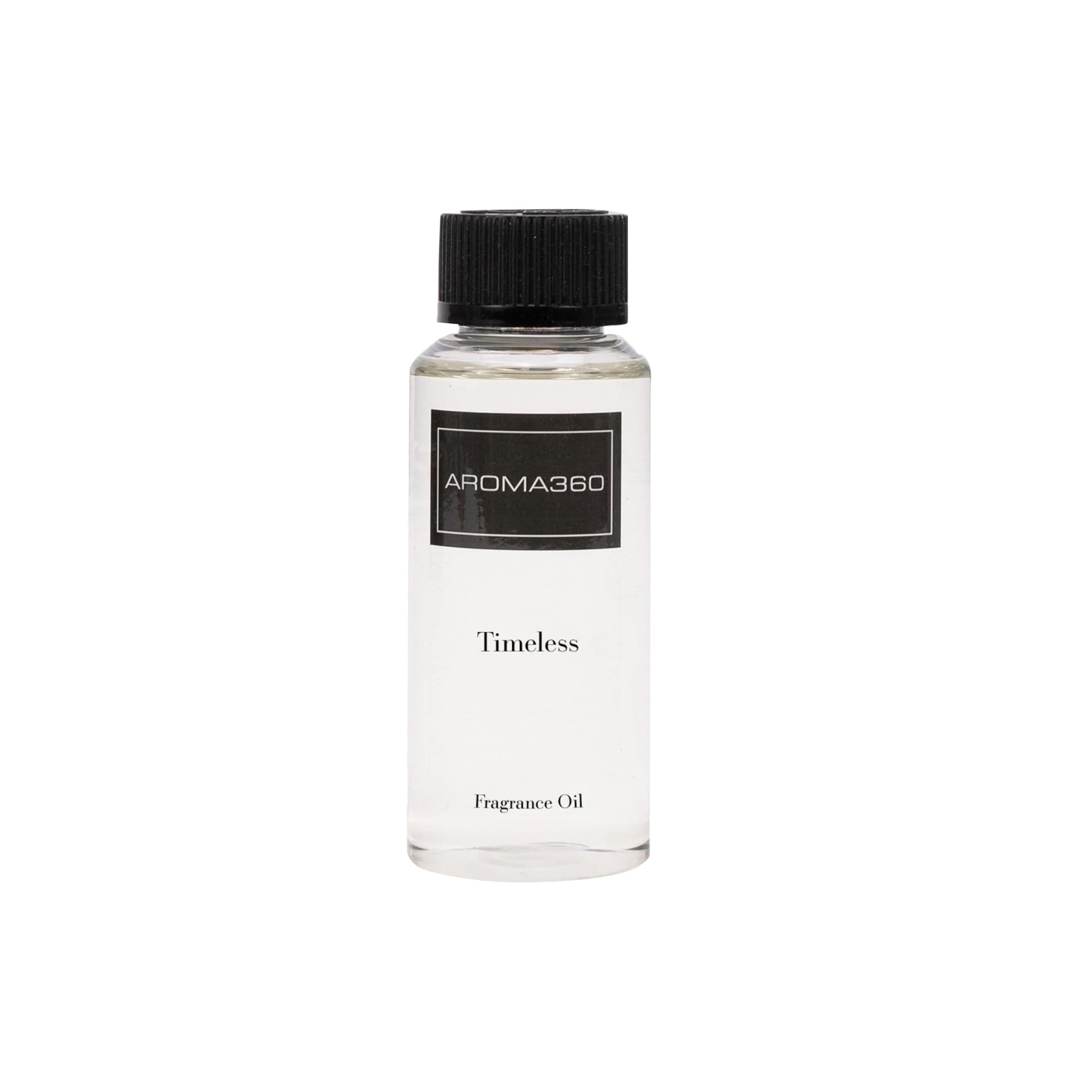 Aroma360 Timeless – Bouteille huile 120 ml prête à parfumer durablement votre intérieur.