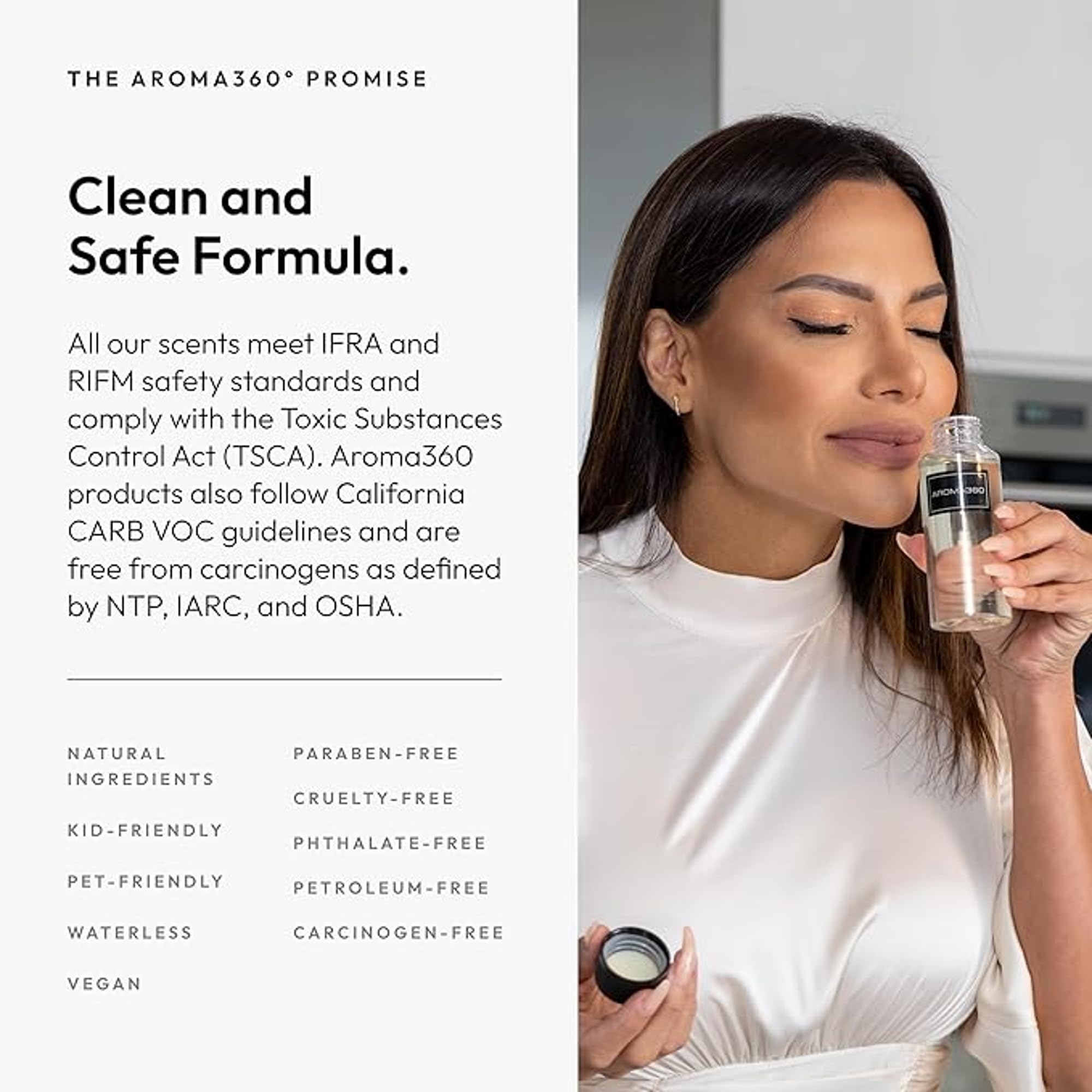 Aroma360 Timeless – Fleurs de pivoine et roses pour une ambiance fraîche et élégante.