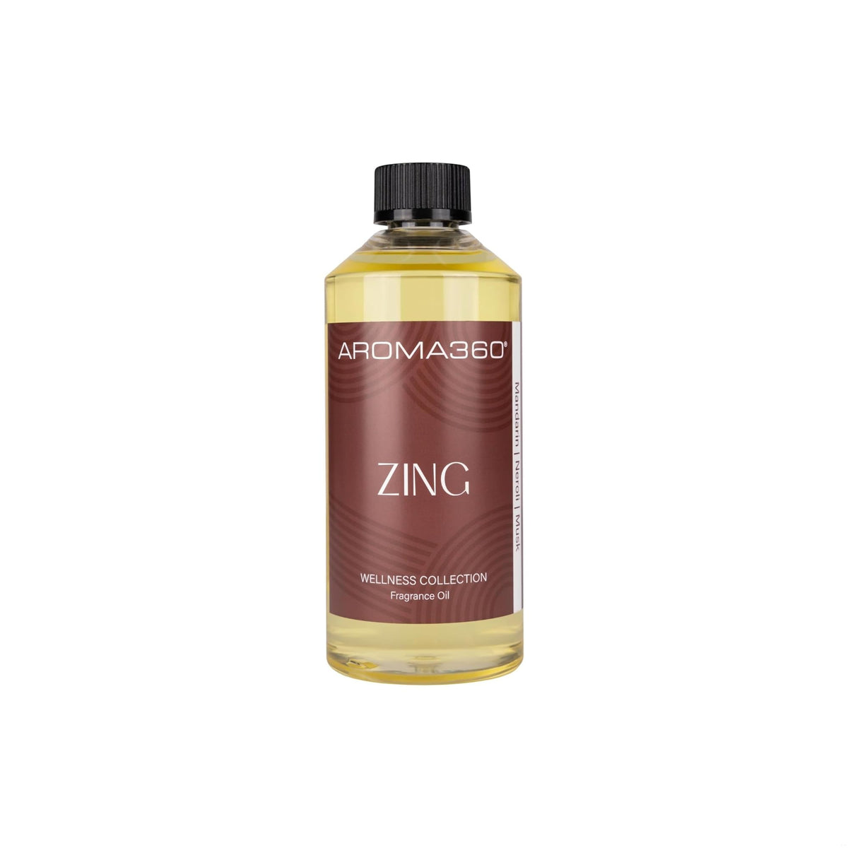 Aroma360 Zing, huile de diffusion mandarine-neroli-musc, énergie vivifiante pour votre espace