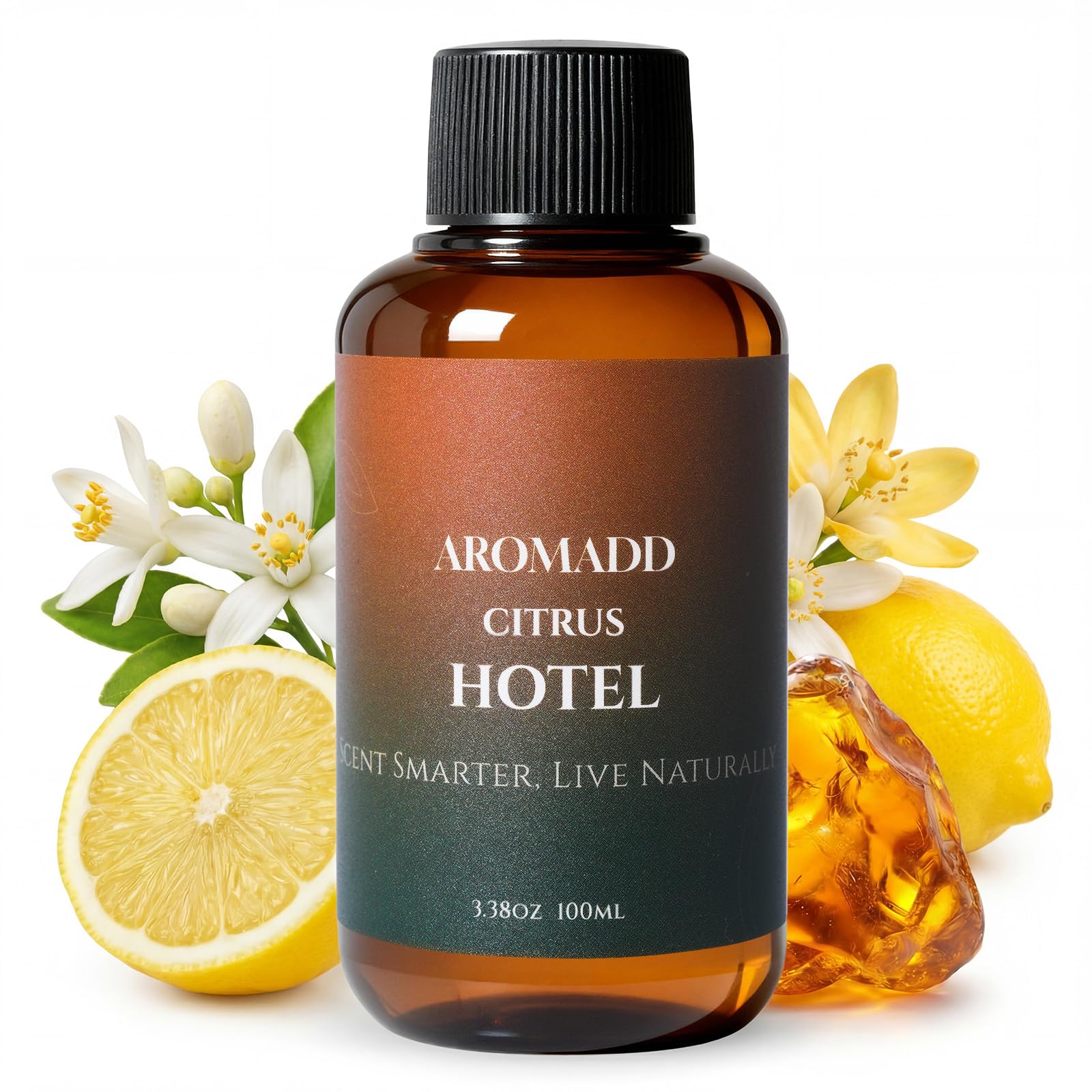 Aromadd Citrus Hôtel: bouteille huile-diffuseur-bouteille pour diffusion durable dans votre espace.