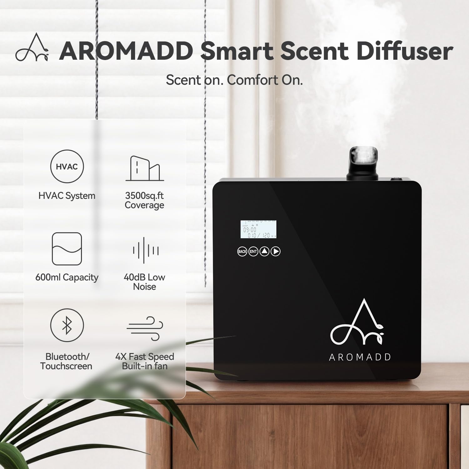 Aromadd diffuseur collection hôtel, ambiance parfumée digne d’un hôtel.