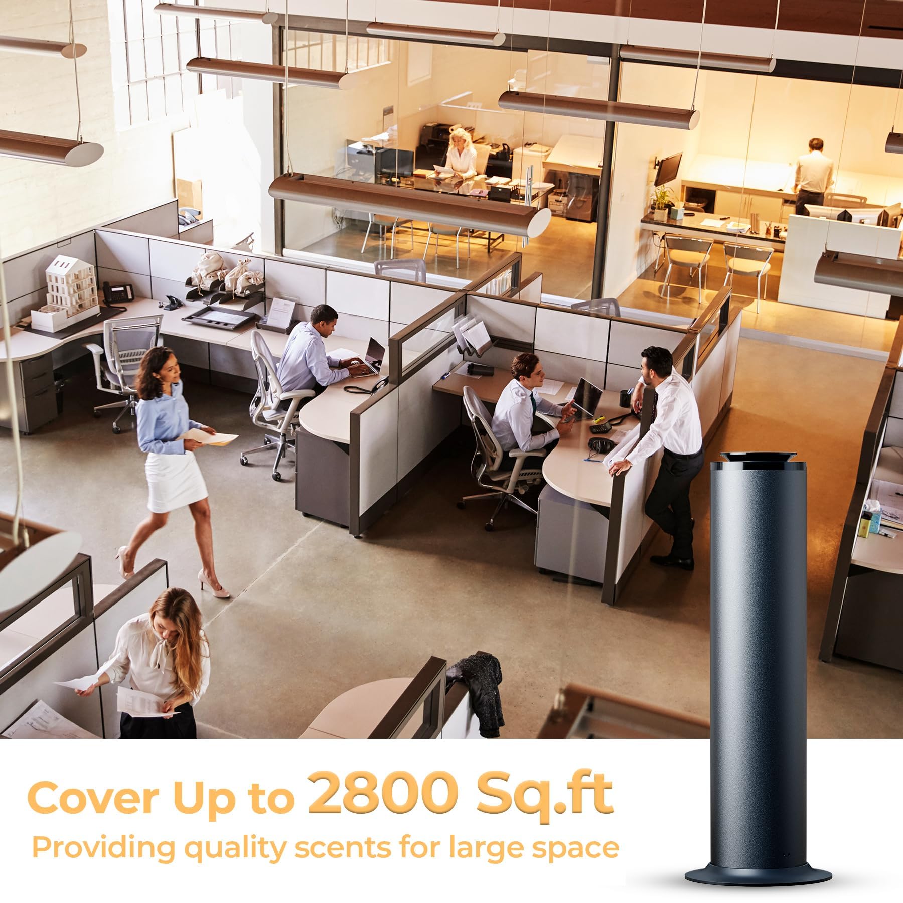 Aromadd diffuseur télécommande, contrôle pratique à portée de main