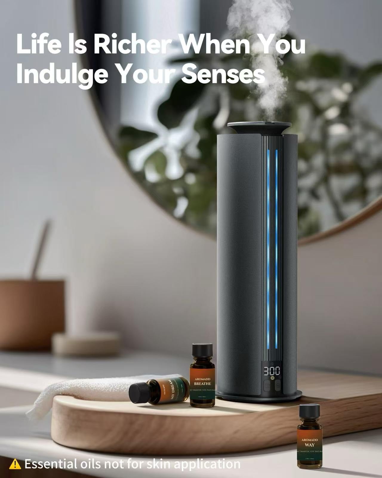 Aromadd kit démarrage avec huiles, prêt à l’emploi pour démarrer rapidement.