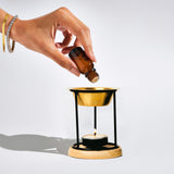Aromafume-bol-laiton-diffuseur-huiles : ambiance élégante et parfum stable.