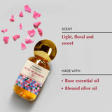 Aromafume huile olive vierge Jérusalem pour soin et rituel sacré.