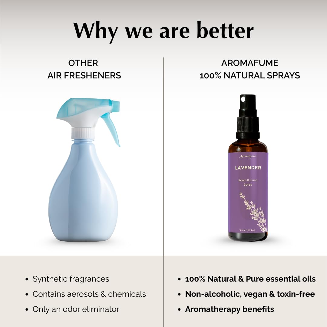 Aromafume Lavande: brume-armoire pour textiles légèrement parfumés