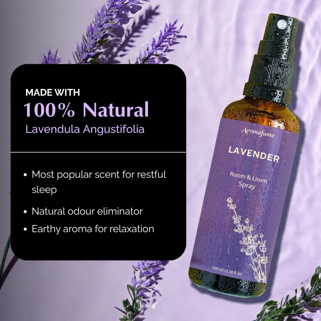 Aromafume Lavande: brume-linge pour parfumer le linge avec délicatesse