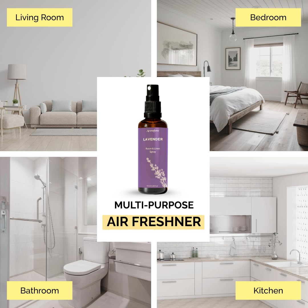 Aromafume Lavande: brume-oreiller pour améliorer l'atmosphère nocturne