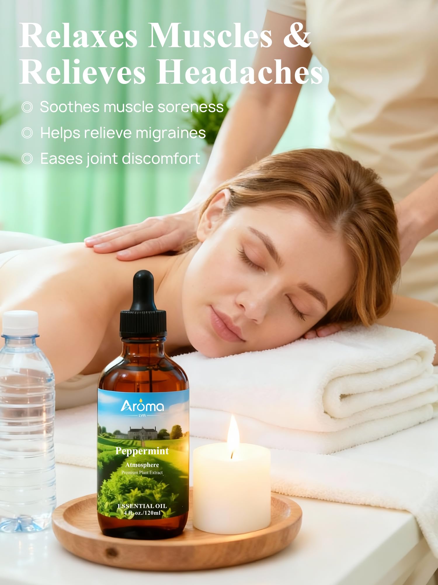 Aromalya Huile Menthe – diffuseur compatible pour une ambiance vivifiante.