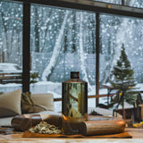 Aromaplan: ambiance Santal Blanc dans le salon, effluve chaleureuse et réconfortante.