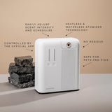 AROMAPLAN Diffuseur air froid Knights apportant une ambiance sophistiquée.
