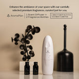AromaPlan contrôle Bluetooth via l’application pour programmation flexible.