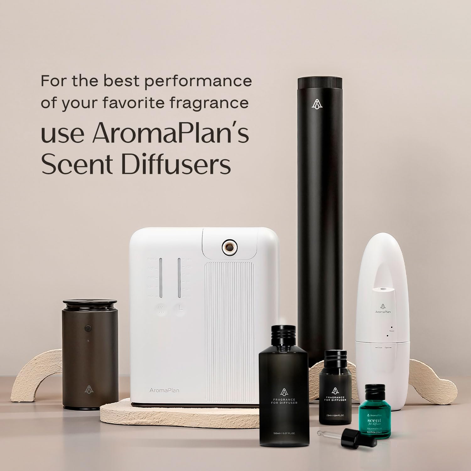 AROMAPLAN huile parfum diffuseur hôtel - multi-usage, ajout facile de quelques gouttes.