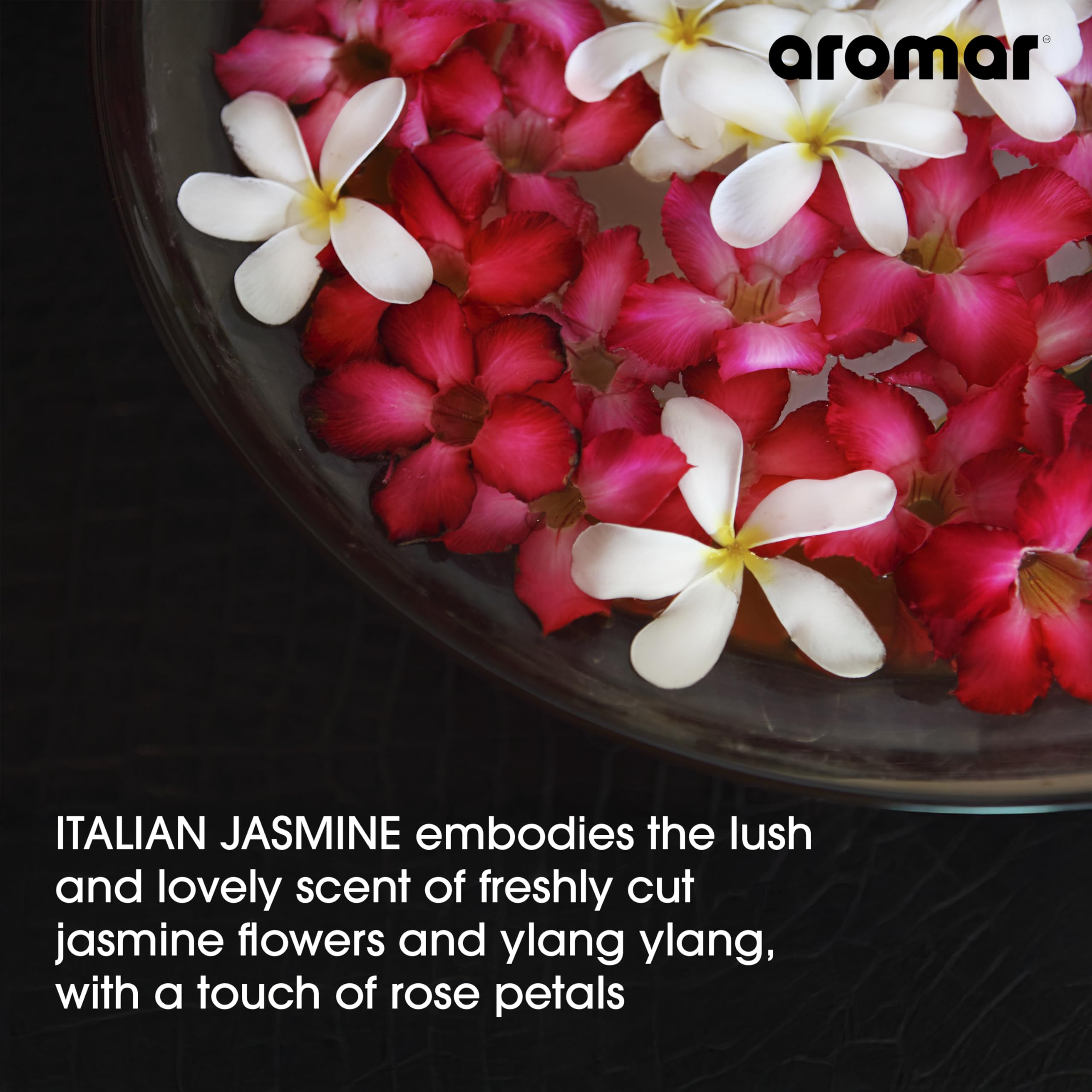 Pot-pourri Aromar au Jasmine Italien, infusion durable.