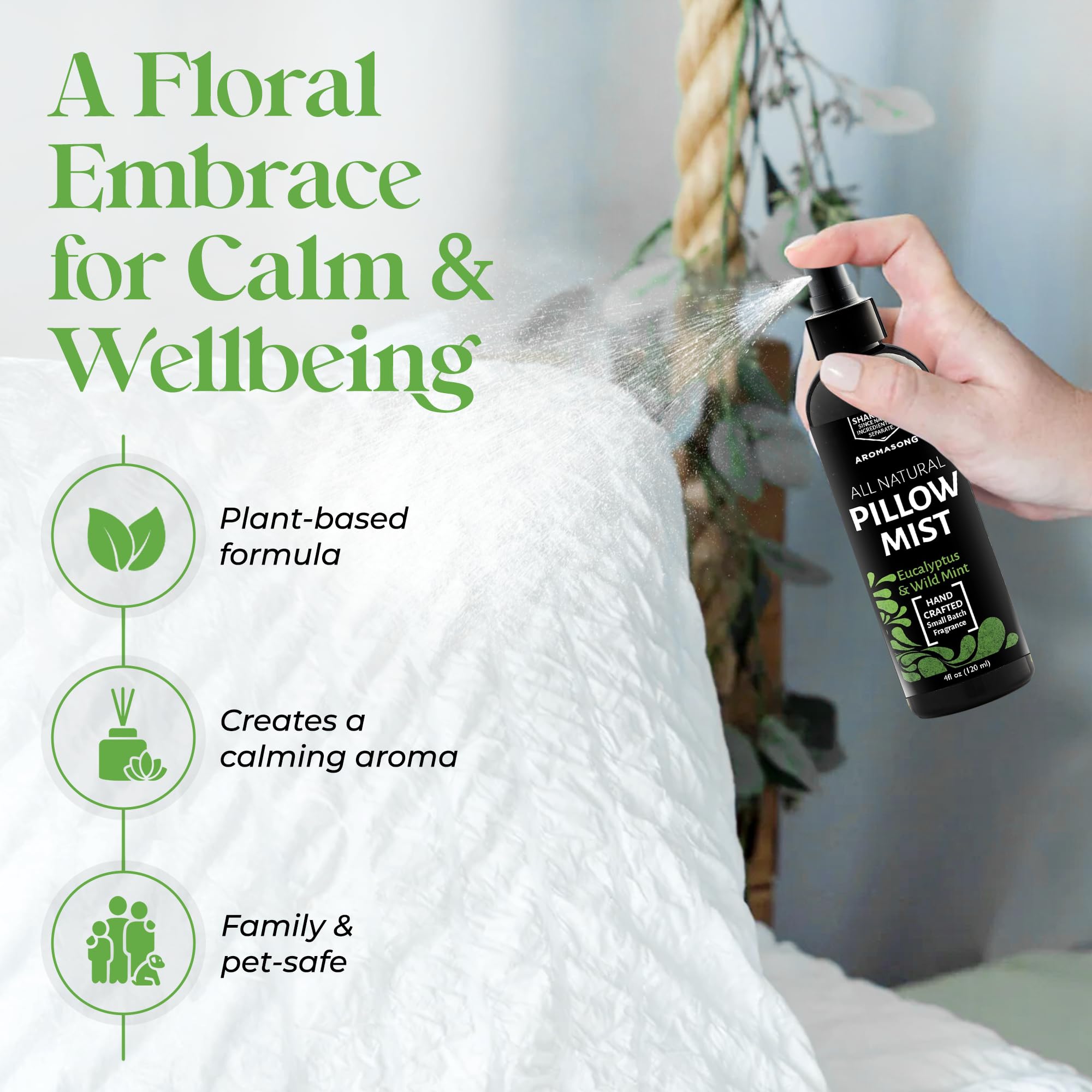 Aromasong ambiance-douceur-chambre diffuse une atmosphère calmante