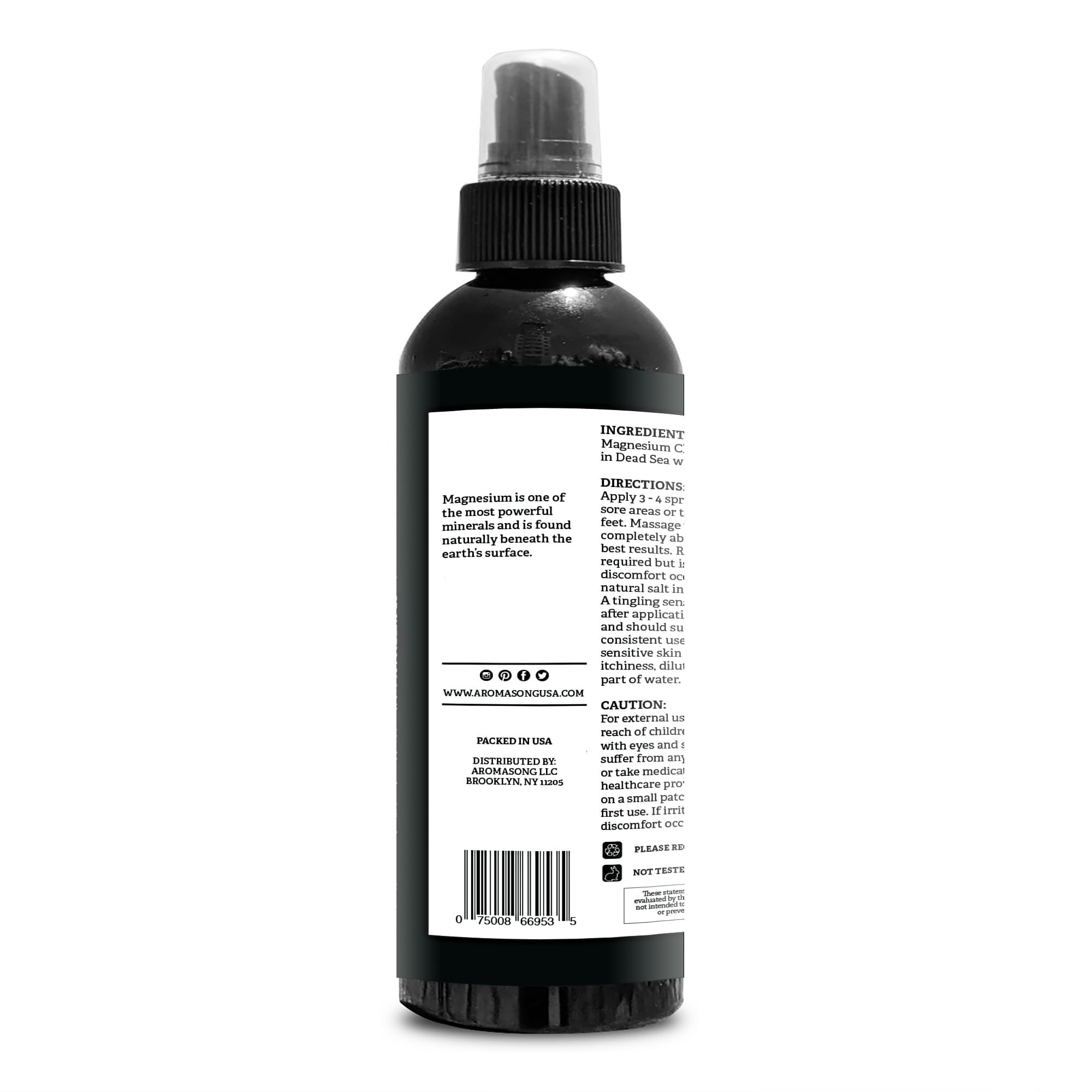 Aromasong Magnesium Spray moment détente et ambiance zen