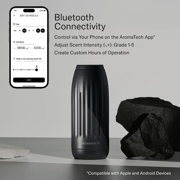 Aromatech Ambience contrôle Bluetooth : gestion facile des parfums sans effort.