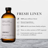 AromaTech Fresh Linen: diffuseur ultrasonique pour diffusion homogène et silencieuse.