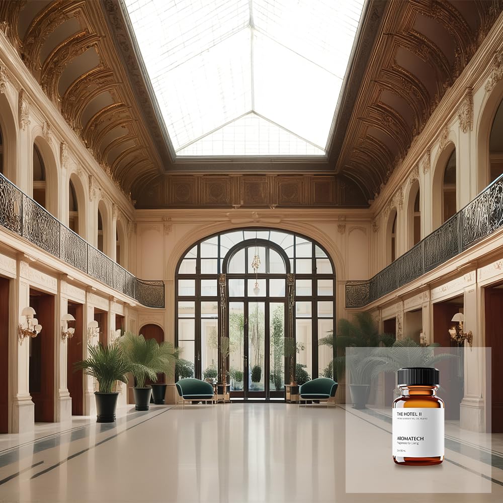 AromaTech Hotel II, diffusion dans le salon, ambiance aérienne et élégante pour la maison
