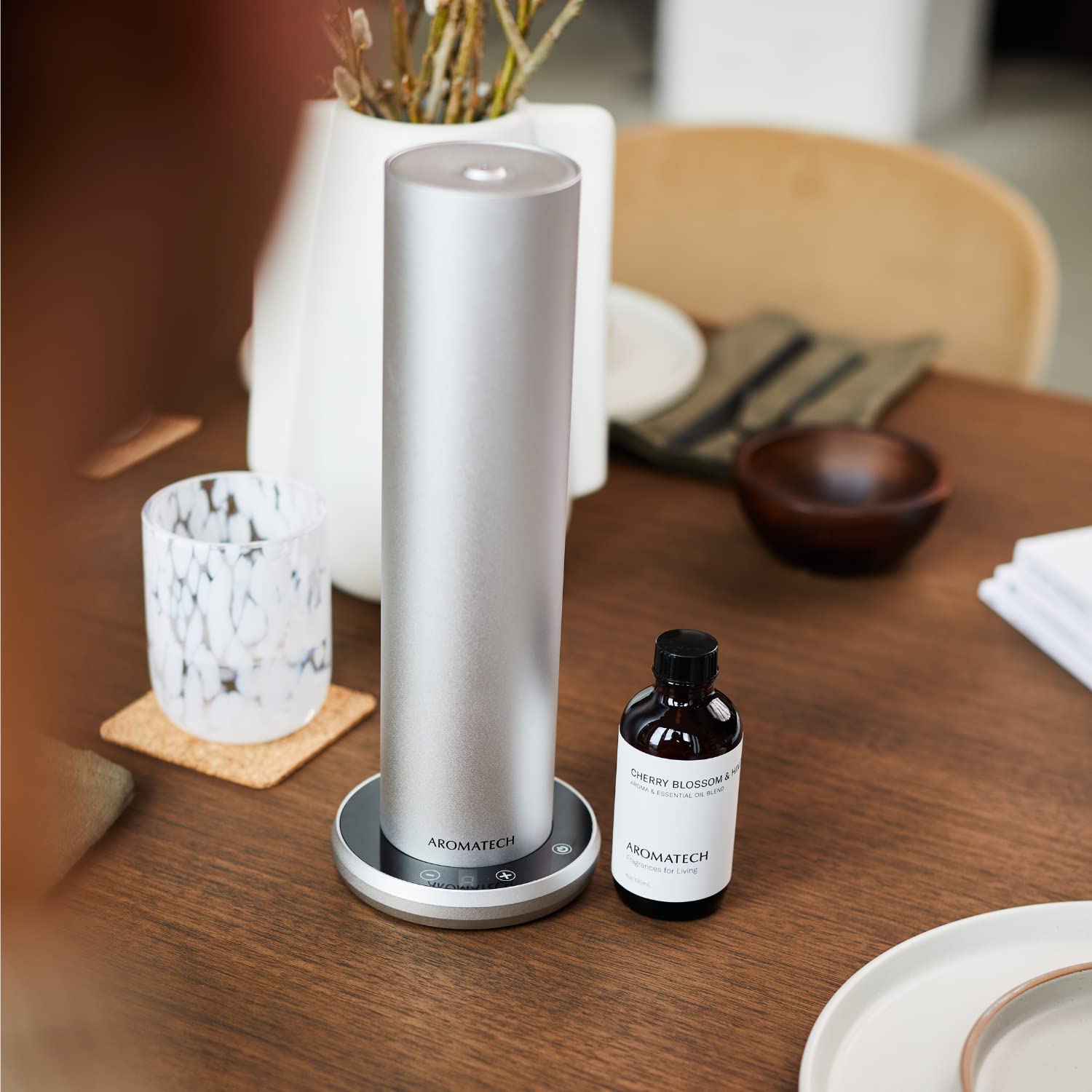 AromaTech, huile-diffuseur-hinoki-cerisier-yuzu: mélange frais et floral.