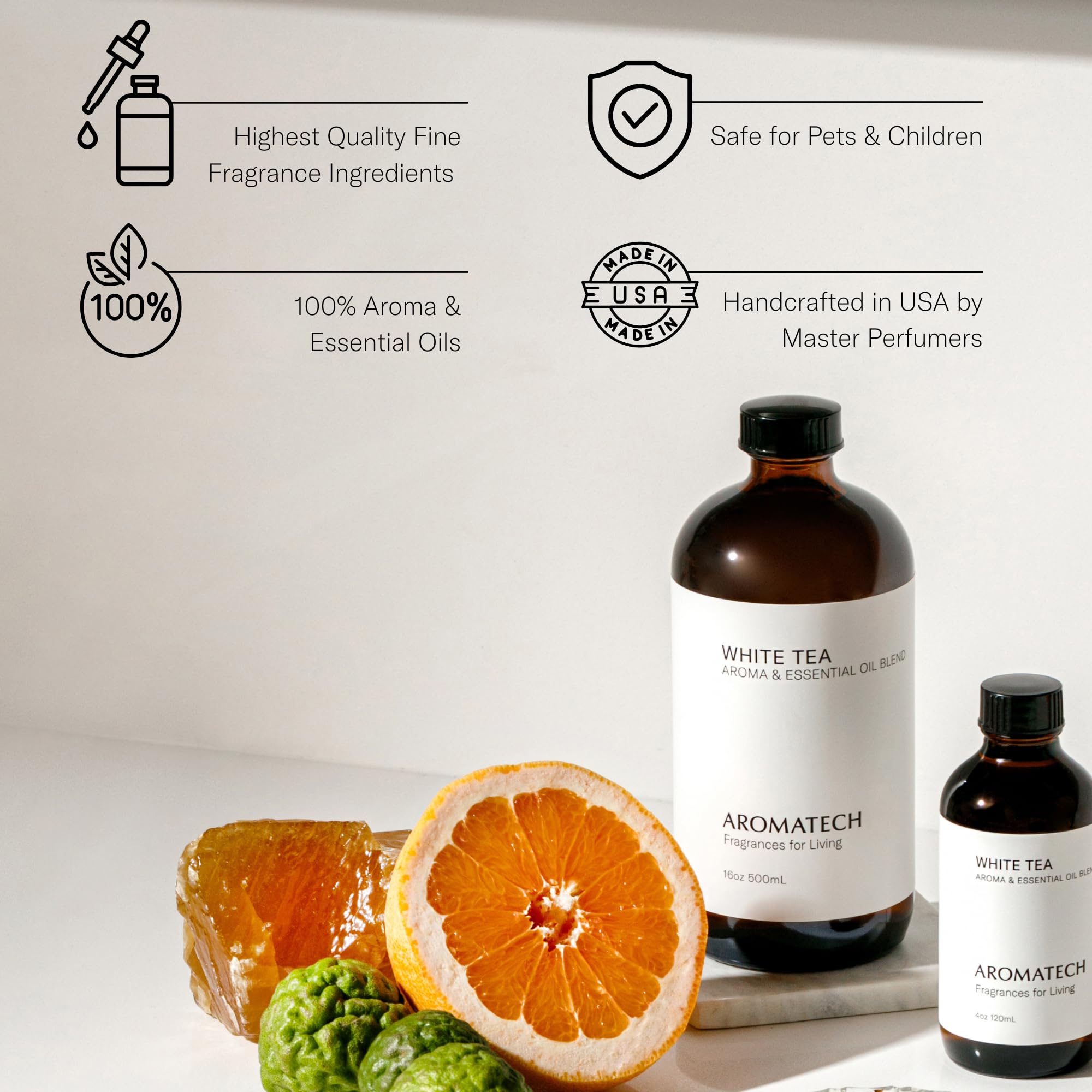 AromaTech – notes agrumes et fleurs pour une atmosphère légère et élégante
