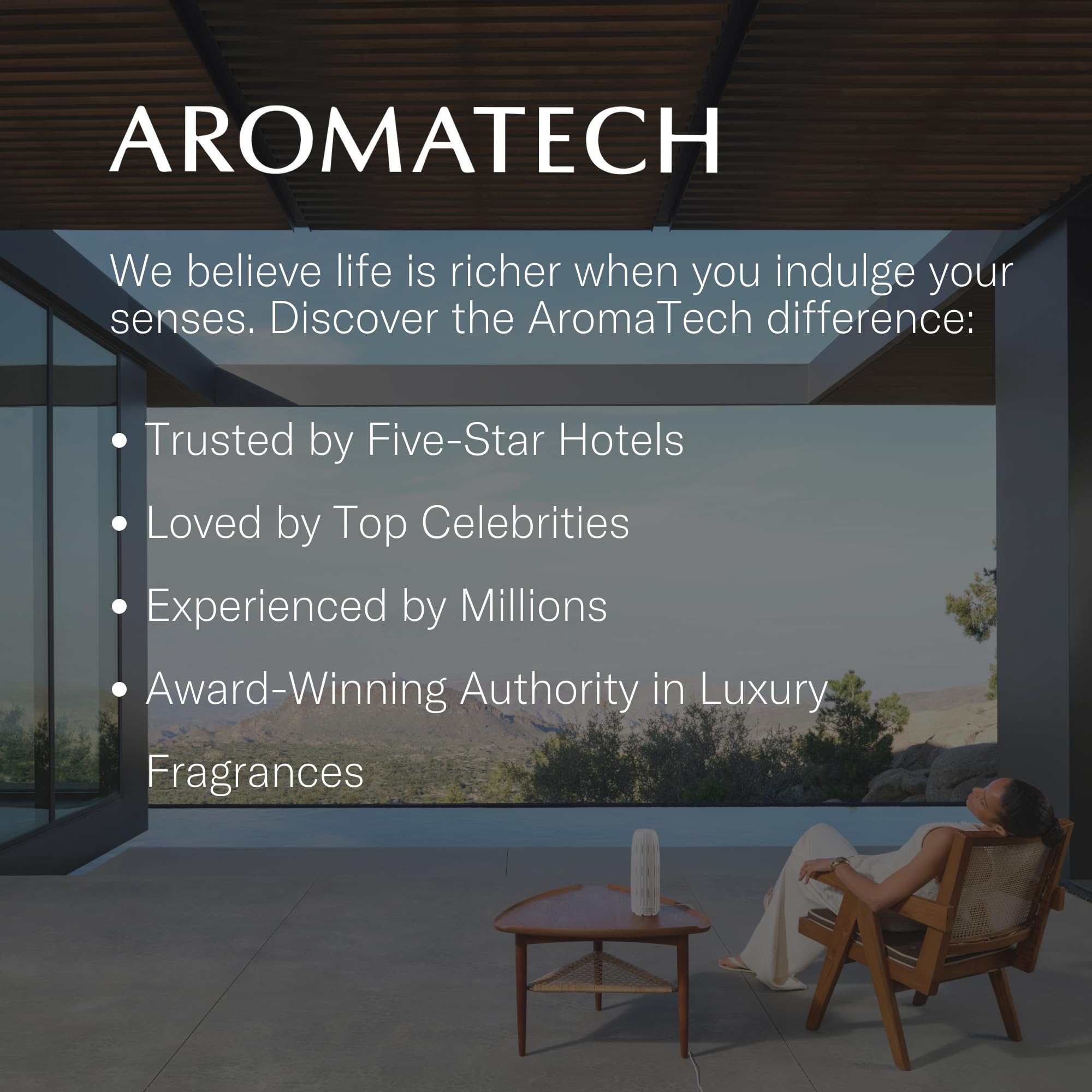 AromaTech Santal – notes ambre-vanille: parfum réconfortant.