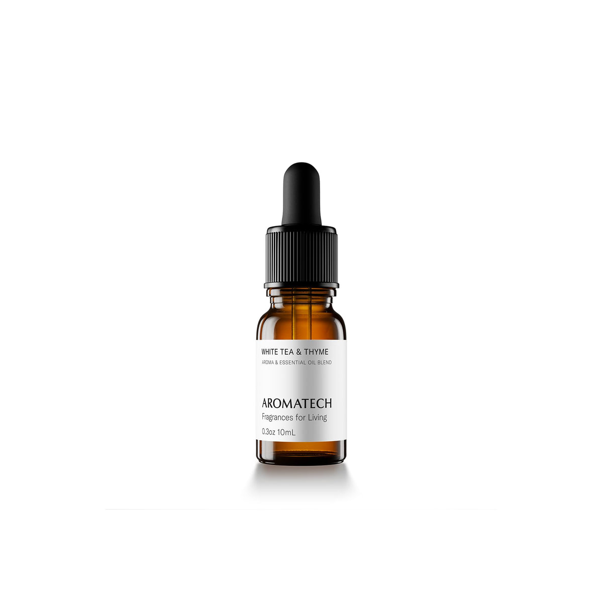 Aromatech thé blanc thym bouteille — parfum apaisant pour espace