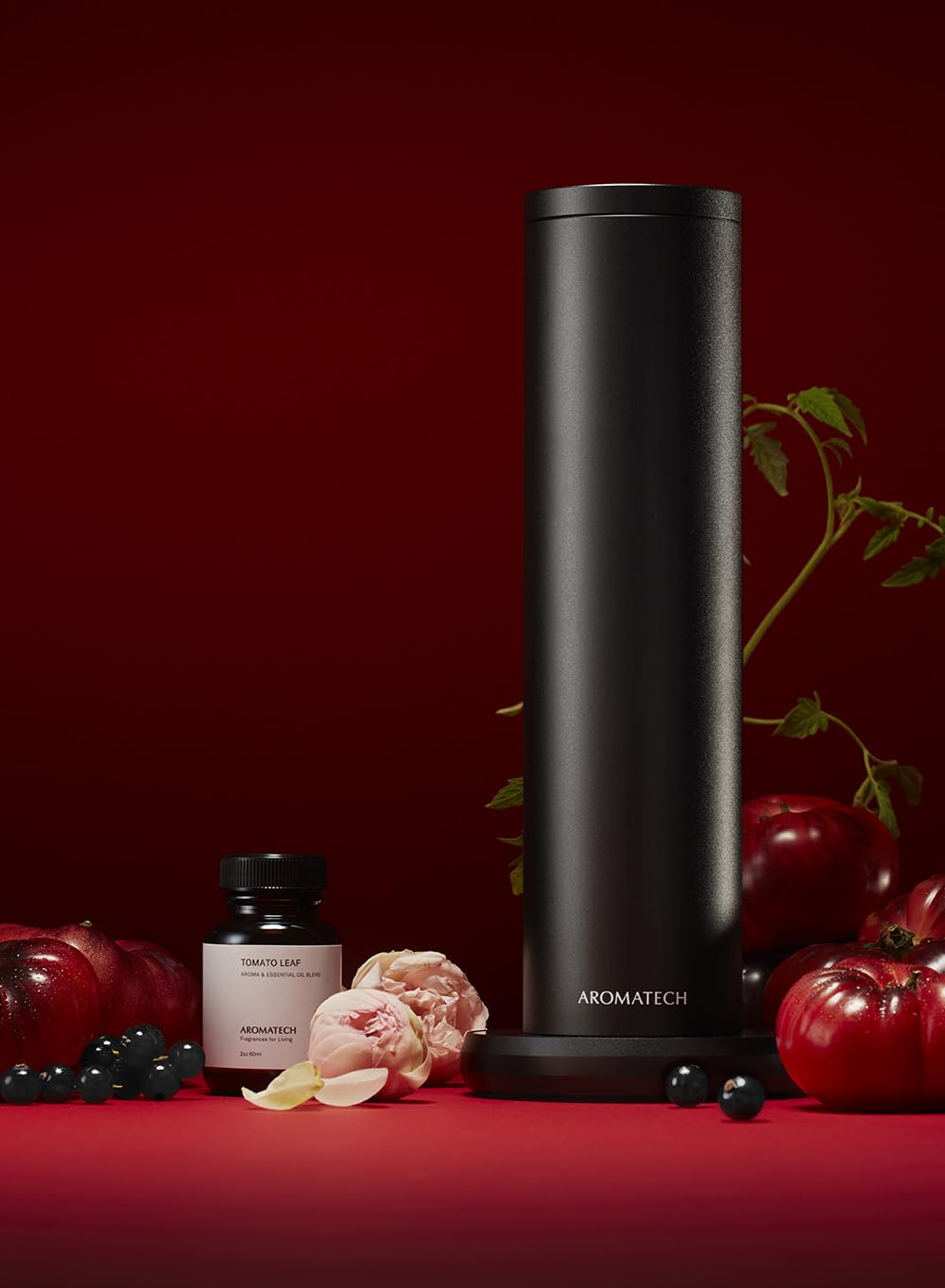 AromaTech Tomate-Feuille huile pour une ambiance spa à domicile.