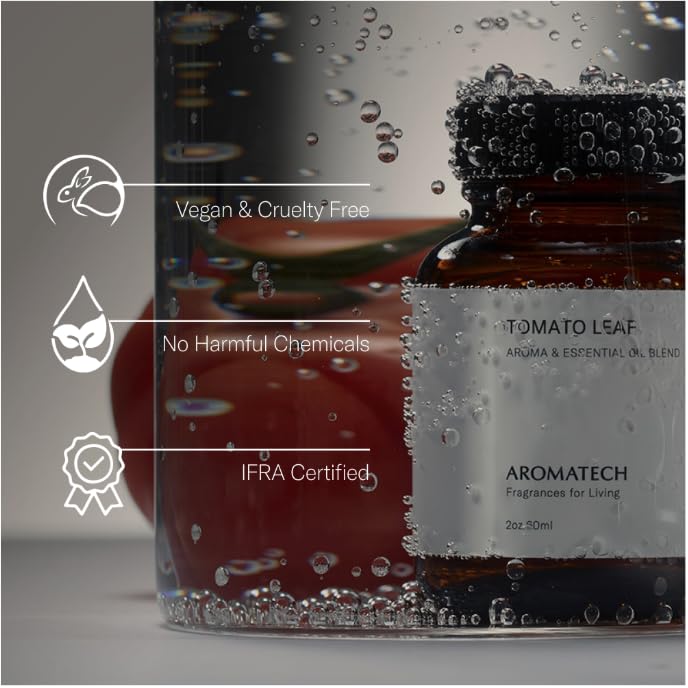 AromaTech Tomate-Feuille mélange aromatique riche pour revitaliser l espace.